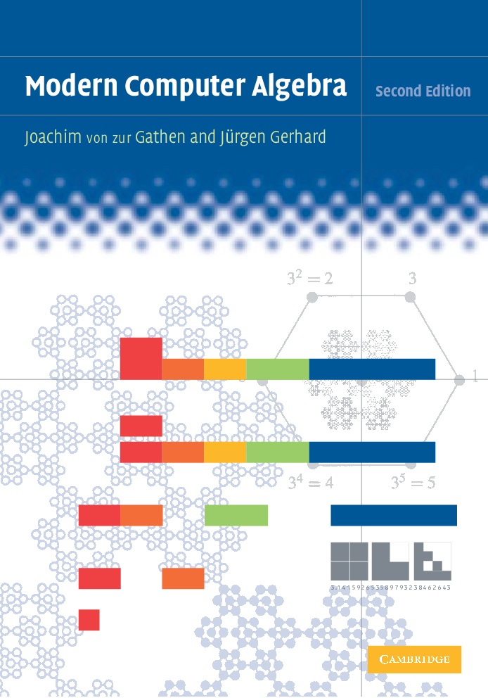 Modern Computer Algebra, Cover 2nd edition
